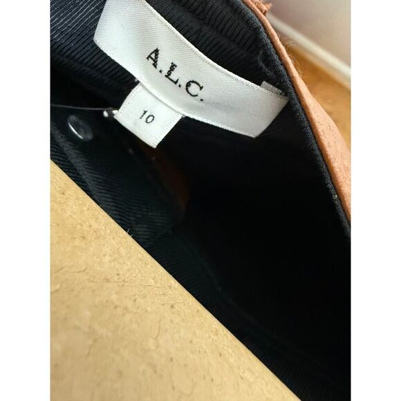 NWT A.L.C. Alden Skirt in Vegan Leather Sz. 10 - Picture 7 of 7